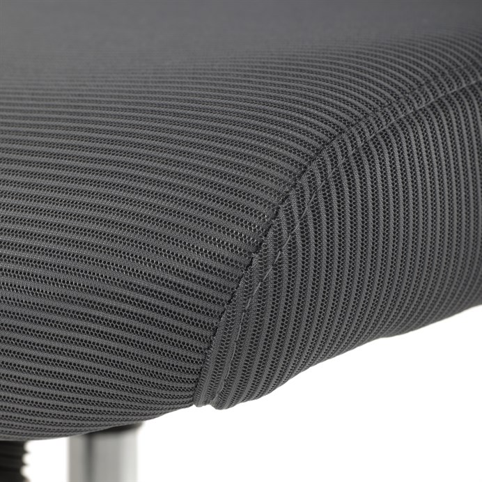 Kancelářská ergonomická židle SHADY —  síťovina, šedá