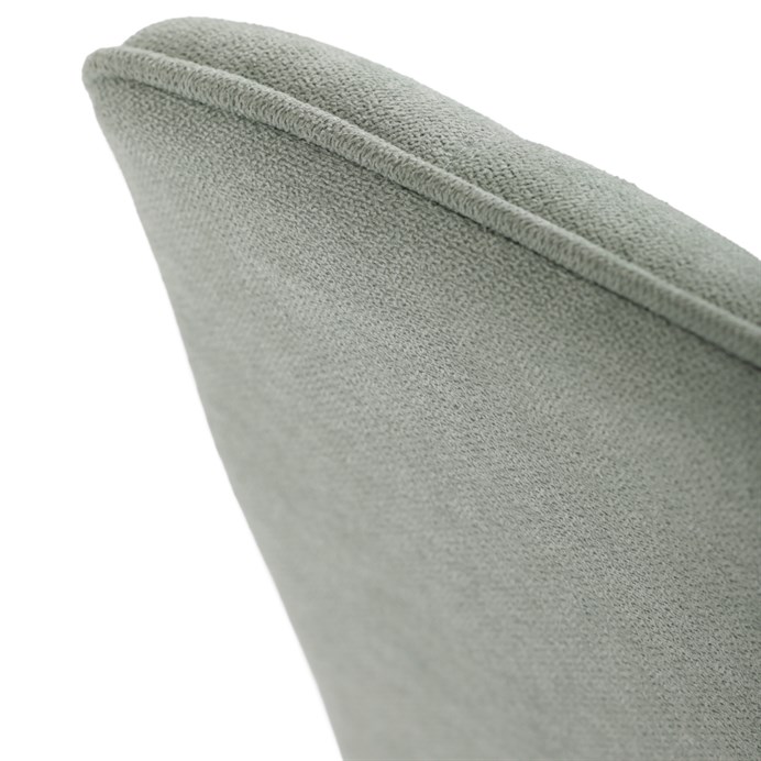 Jedálenská stolička LENA Autronic - zelená s šedými kovovými nohmi