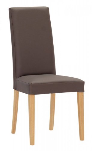 Jídelní celočalouněná židle Stima Nancy - PU kůže nebo látka, více barev - Varianty Stima Nancy: Varianta 1 - buk, koženka tortora