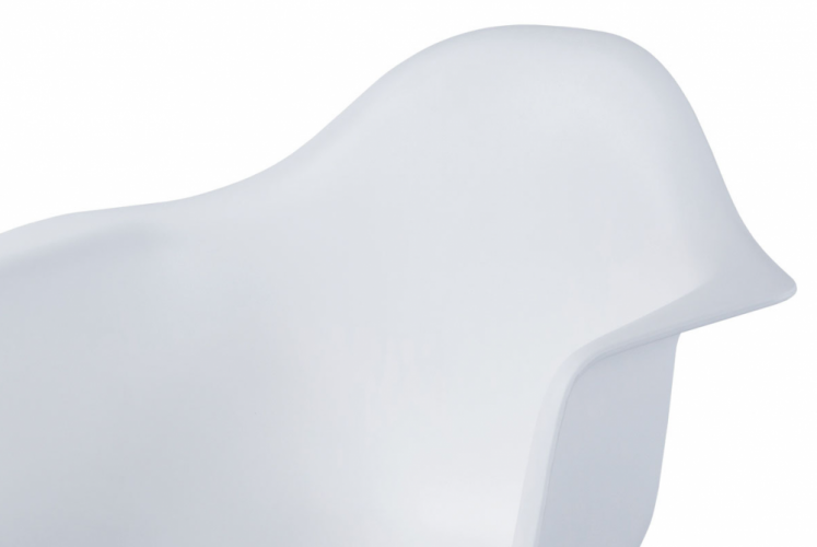 Jídelní židle bez područek Autronic CT-719 WT1 – bílá, masiv buk/plast