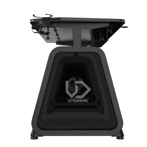Herní stůl UTRADESK BOOSTER - 136 cm, podsvícený, černý