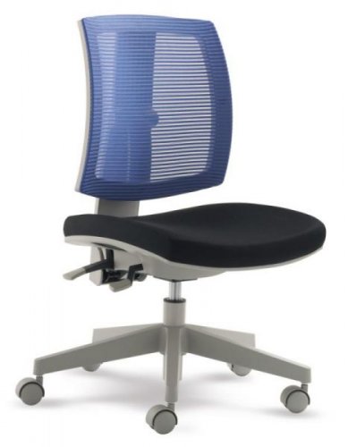 Dětská rostoucí židle na kolečkách Mayer MYFLEXO 502 – bez područek, modrá