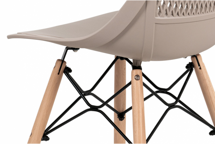 Jídelní židle RAYTON —  masiv buk/kov, více barev