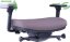 Ergonomická kancelářská židle DIVERSE – pro dlouhé sezení 8–12 h, látka, tmavě hnědá