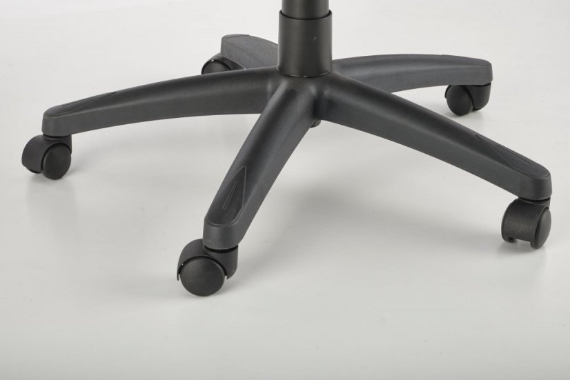 Kancelárske kreslo GANDALF — ekokoža, čierna / šedá