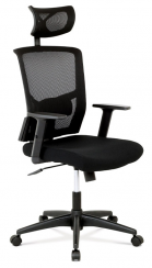 Kancelárska otočná stolička BETA — čierna