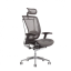 Kancelárska ergonomická stolička LACERTA — viac farieb, nosnosť 150 kg - Čalúnenie LACERTA: Antracit