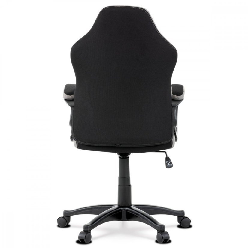 Herní křeslo L611 – látka, šedá / černá / modrá Autronic