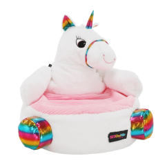 Sedací vak BUFEL - 50x45, látka, biela