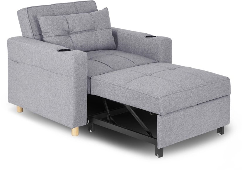 Kreslo SOLOR Šedé – moderná elegancia pre váš interiér