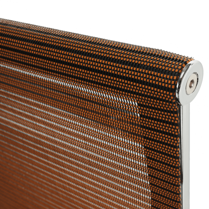 Konferenčná stolička ESIN - sieť/látka, viacfarebná - Farbové varianty ESIN: Hneda/čierna