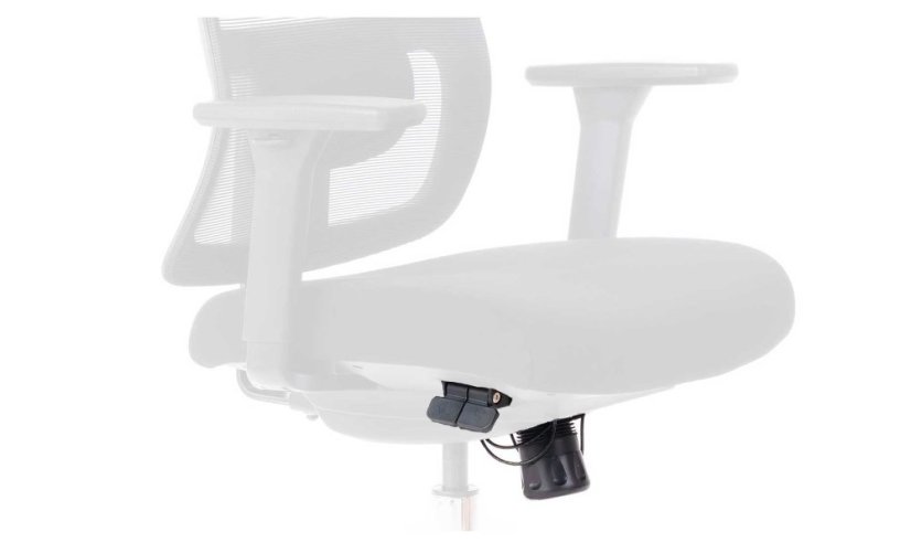 Kancelářská ergonomická židle Sego STRETCH New— černá Sego