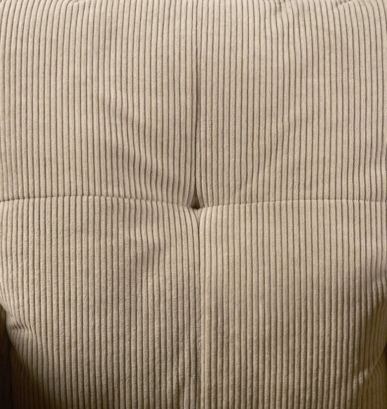 Jedálenské otočné kresielko VALKA — kov, látka manšester, cappuccino