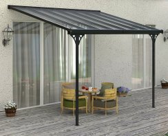 BRUCE F pergola - TRANSPARENTNÝ polykarbonát