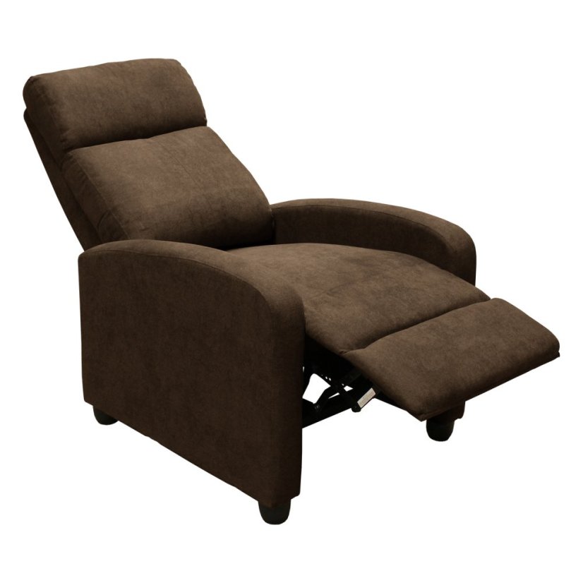 Masážní polohovatelné křeslo DELUXE – látka, více barev IDEA nábytek