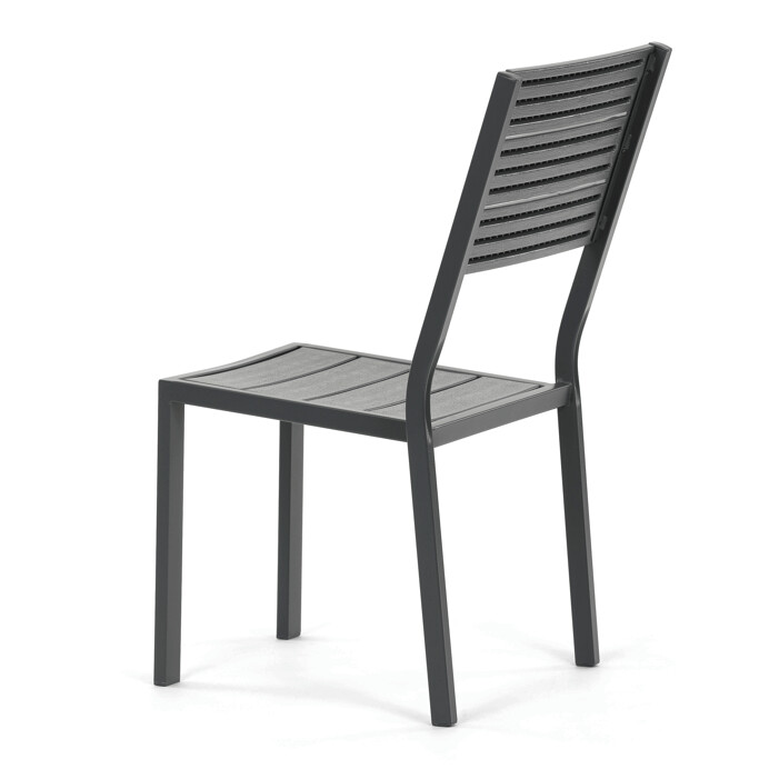 Zahradní sestava VERANDA –  polywood, šedá, Autronic