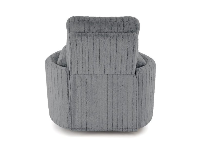 Televízne kreslo PEGAS s elektrickým nastavením polohy – sivá