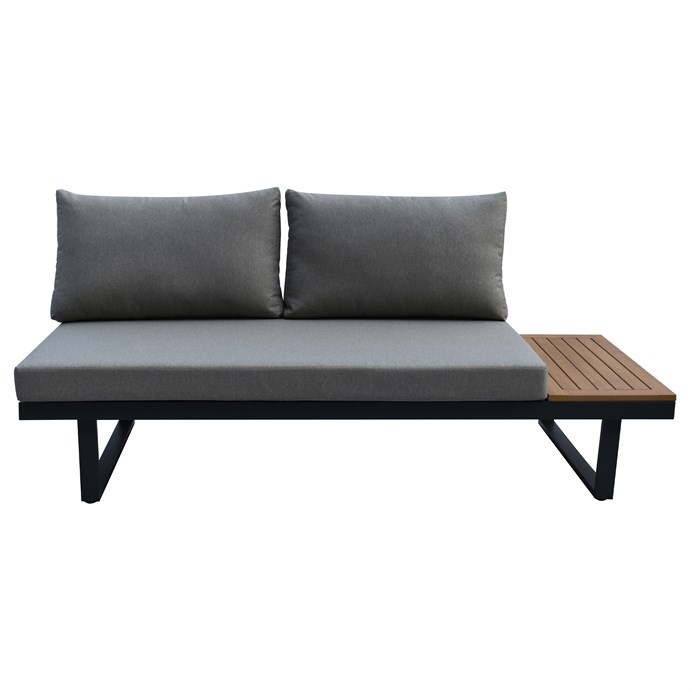 Zahradní sestava ALUTEX II –  hliník, látka, šedá Autronic