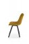 Jídelní židle SAM – látka, více barev - Čalounění SAM: Žlutá