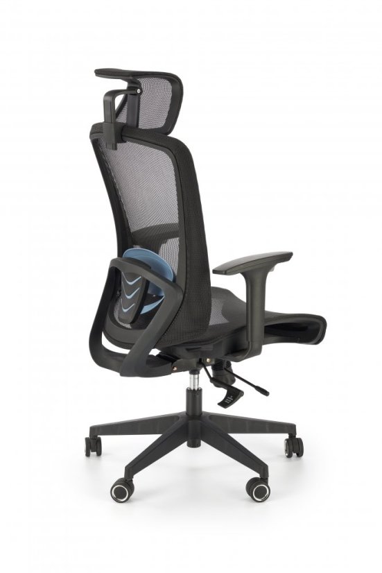 Kancelárska ergonomická stolička GOLIAT — sieť, čierna