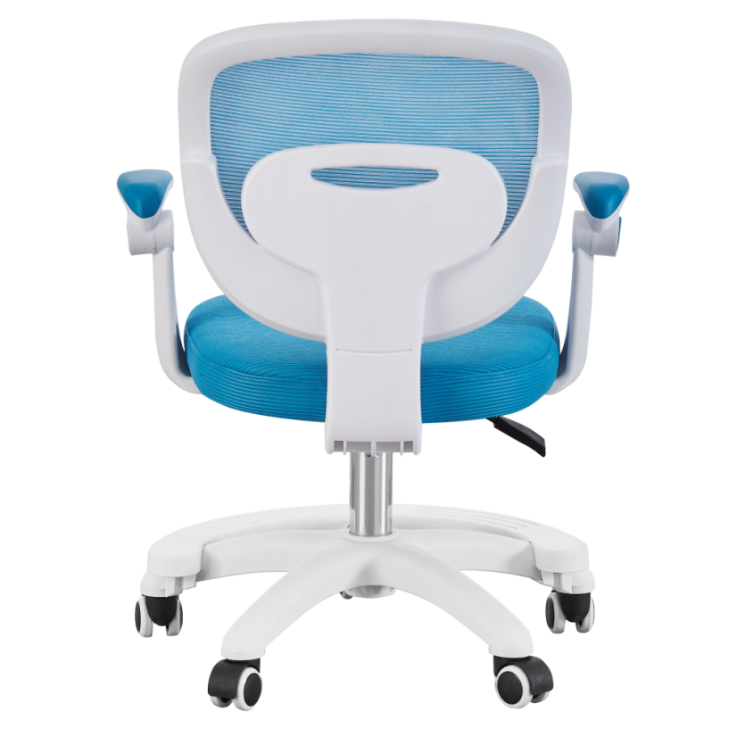 Moderní otočná židle TRIXI TYP 2 modro-bílá