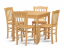 Jídelní dřevěná židle Stima VENETA MASIV – buk, nosnost 155 kg
