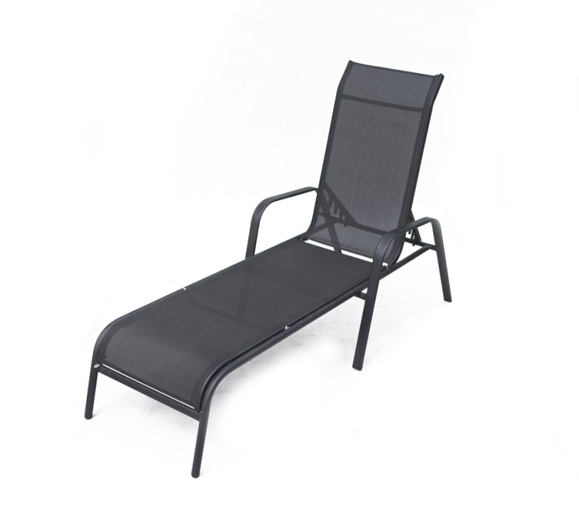 Lehátko ZWC-52 kovové - černé