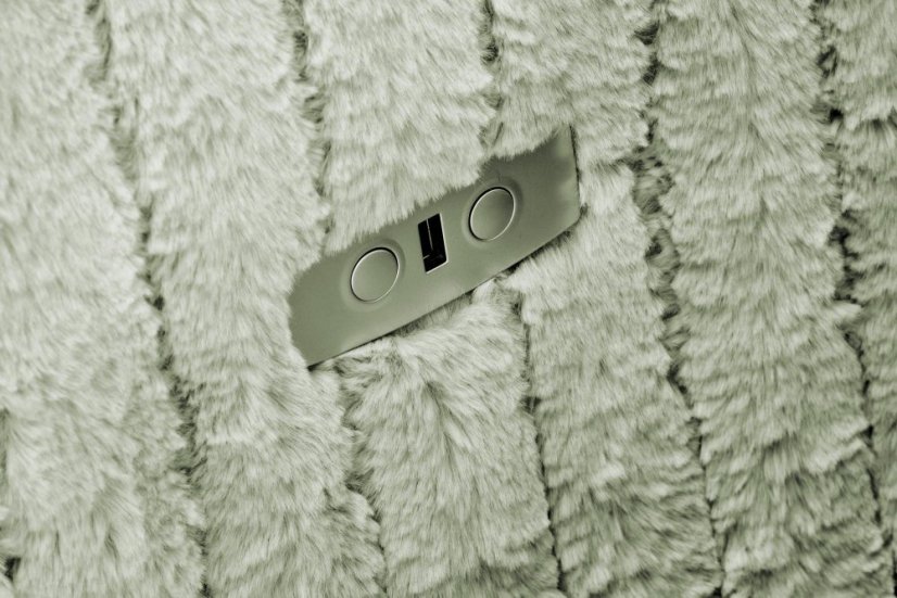 TV křeslo PEGAS s elektrickým polohováním – mátová Halmar