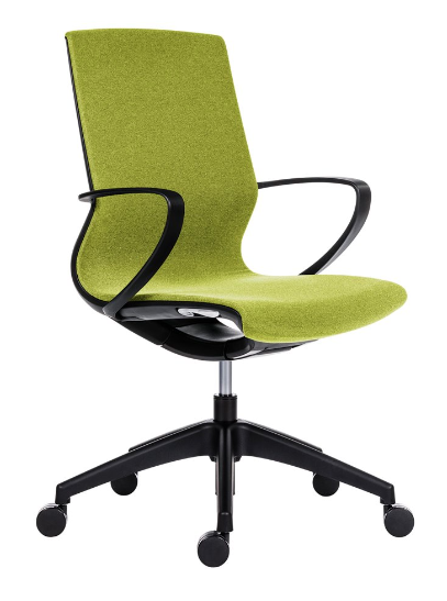 Kancelárska ergonomická stolička Antares VISION — s podrúčkami, viac farieb - Farebné prevedenie stoličky VISION: Zelená