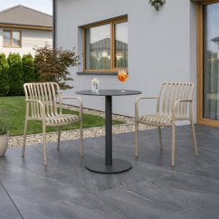 Stohovateľné kresielko PRIMO – cappuccino