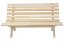 RETRO dřevěná lavice - PŘÍRODNÍ