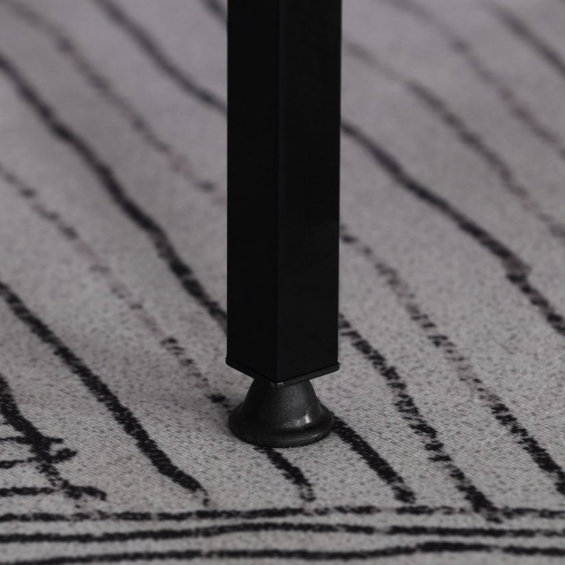 Regál ESTILO I — černá / dekor dub Autronic