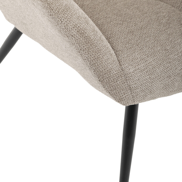 Elegantní hnědé křeslo ušák HUG – Autronic