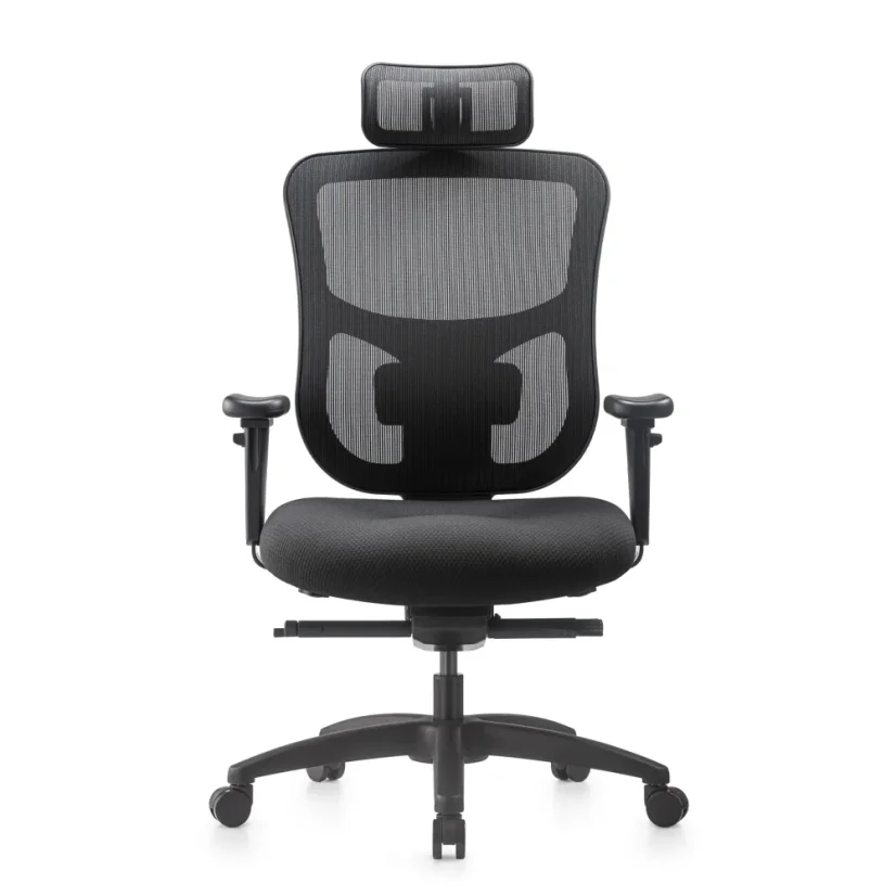 Kancelárska ergonomická stolička NATUS Q24 - sieťovina, nosnosť 180 kg, 3-ročná záruka, viac farieb - Barevné provedení NATUS Q24: modrá