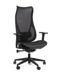Kancelářská ergonomická židle Sego HARMONY — síť, černá Sego