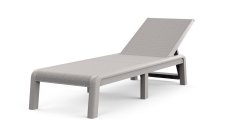 ATLAS (MALLORCA) lehátko – cappuccino, lisovaný plast