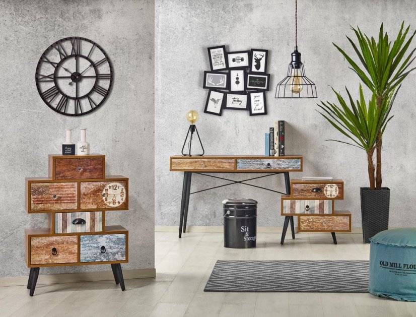 Konferenčný stolík MEZO — viacfarebný