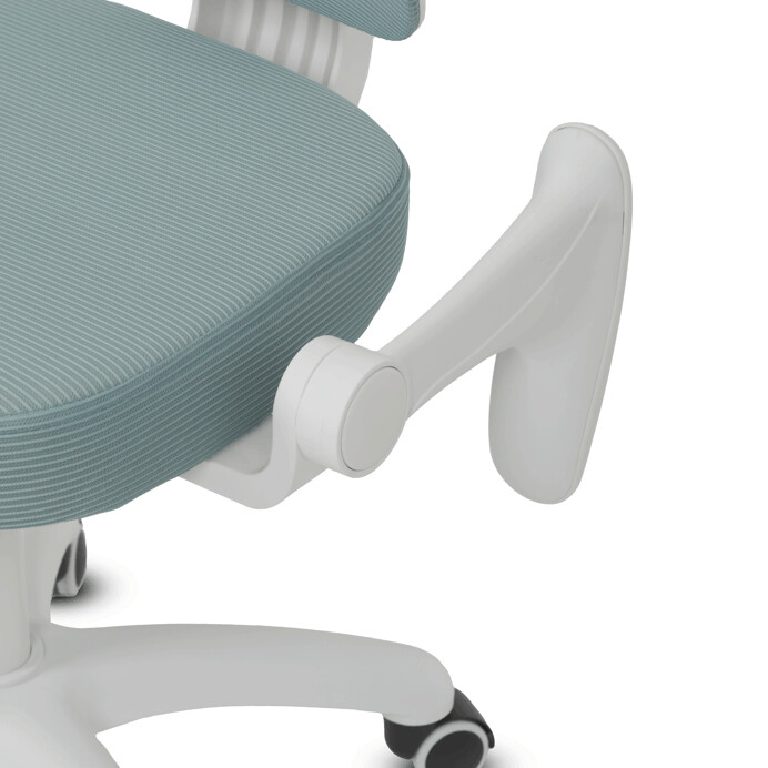 Detská stolička LOLA – s výškovo nastaviteľným svetlozeleným sieťovaným sedadlom Autronic