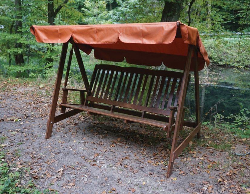 ANETA zahradní houpačka dřevěná