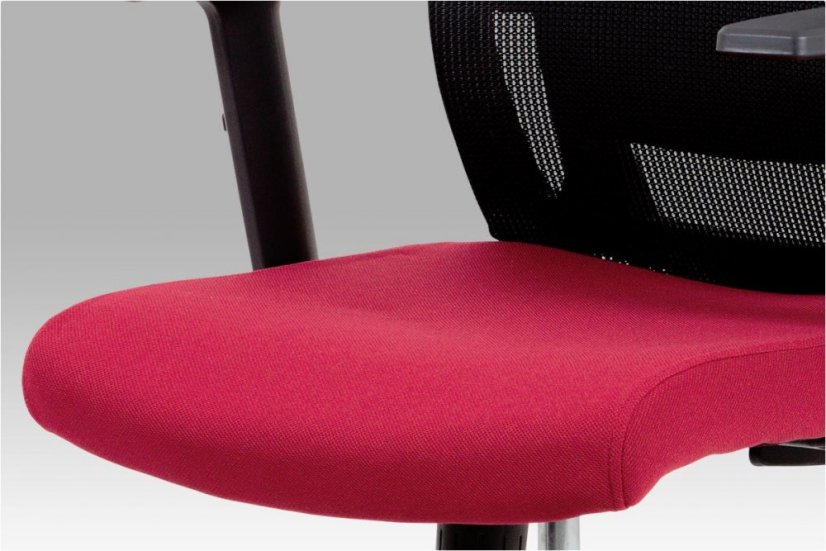 Kancelářská židle na kolečkách ALBI — červená