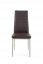 Jídelní židle PIETRE – kov, ekokůže, více barev - PIETRE: béžová