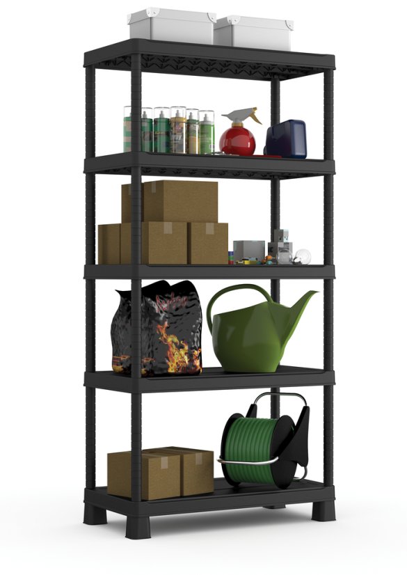 regál PLUS TRIBAC 90/5