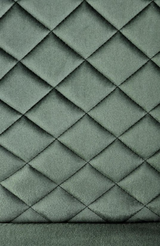 Jedálenská stolička GERDA – zamat, zelená