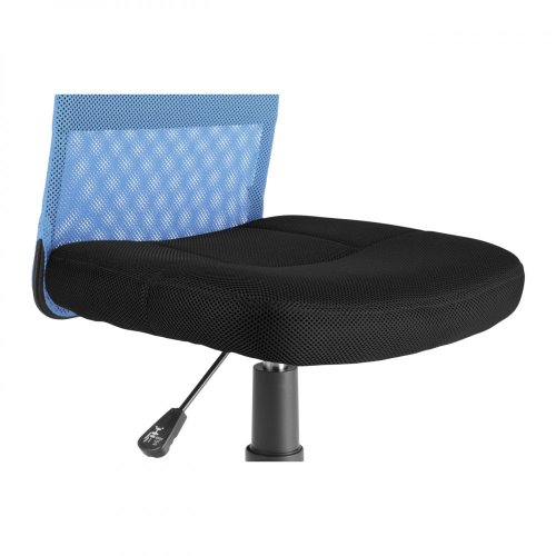 Detská stolička s podnožou GORO –⁠ látka, viac farieb - Varianty stoličky GORO: Čierno-modrá