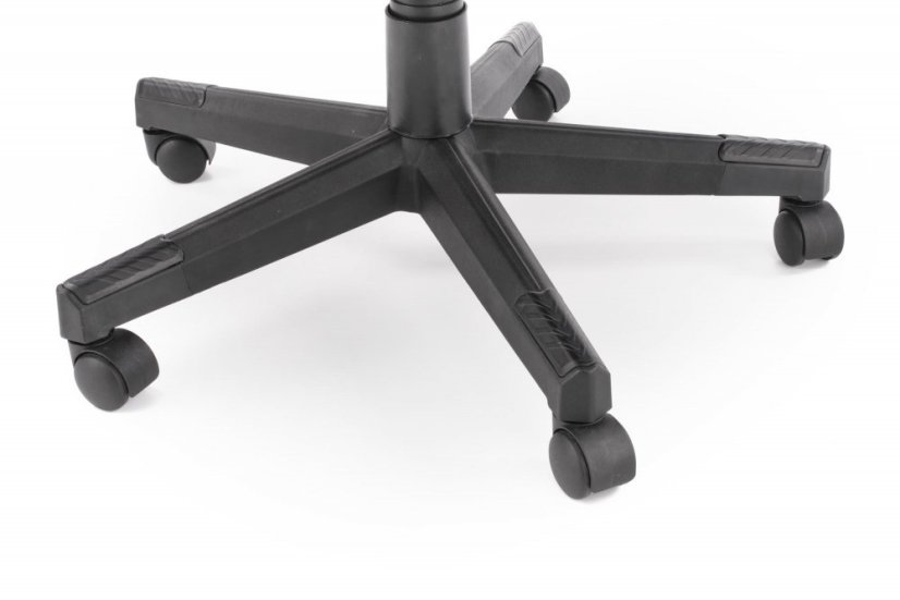 Kancelárska stolička TANGER — ekokoža, sivá