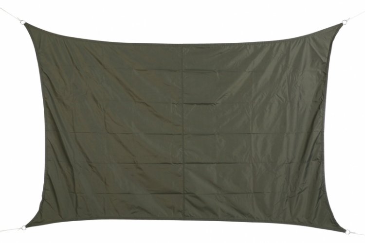 Stínící plachta — 3x4m, tkanina, více barev - Stínící plachta obdélník: Capucino