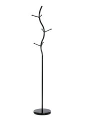 Stojanový věšák ROBINIA – kov, černá Autronic