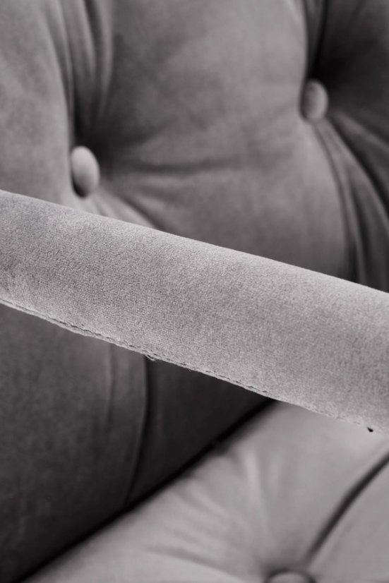 Kancelárske kreslo COLIN — látka, sivá