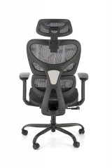 Kancelárska ergonomická stolička GOTARD — sieťovina, čierna