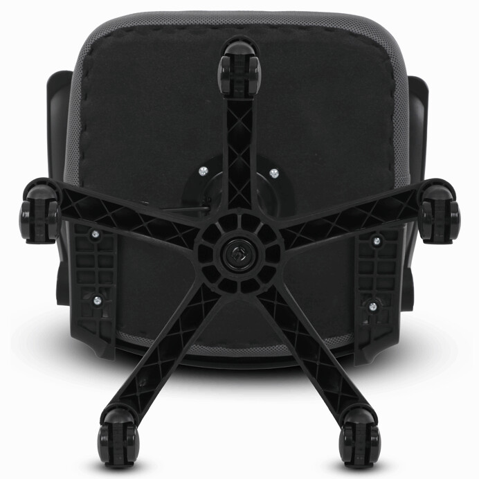 Dětská židle NINA – Šedá síťovina, houpací mechanismus Autronic